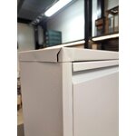 Valge Metallist Jalatsikapp Caruso (Kare Design)