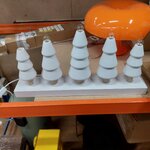 Рождественское украшение ског (звездная торговля) незавершенное.