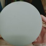 Дважды подвесной светильник золотисто-белого цвета (домашний врач) с косметическими дефектами