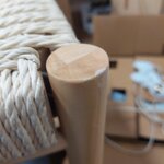 Massiivipuinen Abano-tuoli (House Nordic), jossa kosmeettisia virheitä.