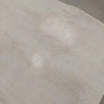 Norsunluunvärinen viskoosimatto (jane) 160x230, jossa virheitä