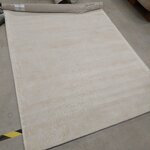 Norsunluun värinen viskoosimatto (jane) 160x230 kauneusvirheellä