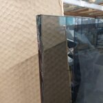 Hall Klaasist Söögilaud (Anouk) 90x180