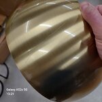 Kuldne Disain Põrandalamp (Bowie)