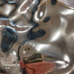 Golden wall picture 2 pcs (splash) 50x50