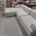Beige modular corner sofa (melva) 319x195