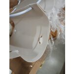 White table lamp (lucina)
