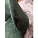 Roheline Samet Polsterdatud Tool (Luisa)