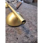 Kultavalkoinen riippuvalaisin Contina (Nordlux)