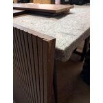 Tumši brūna gulta (sato) 180x200 ar kosmētiskiem defektiem