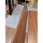 Tumši brūna gulta (sato) 180x200 ar kosmētiskiem defektiem