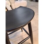 Mango medienos baro kėdė (nino), aukštis = 66, su kosmetiniais defektais.