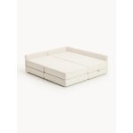 Light beige corner sofa bed (Latina)