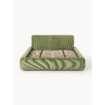 Roheline Polsterdatud Voodi (Melva)140x200