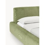 Roheline Polsterdatud Voodi (Melva)140x200