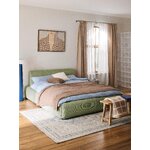 Roheline Polsterdatud Voodi (Melva)140x200