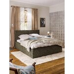 Olive Green Upholstered Bed (Dream)200x200