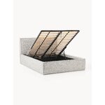 Light Grey Upholstered Bed (Dream) 160x200