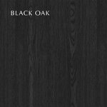 Black Solid Wood Dining Table HeartnSoul (Umage) 90x90