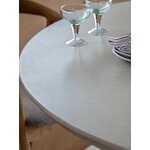 White Round Dining Table Pedra (Gallery Direct)D=152