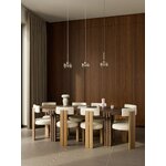 Dark brown dining table (Nolan) 240x104