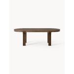 Dark brown dining table (Nolan) 240x104
