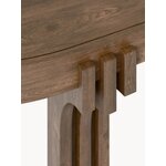 Dark brown dining table (Nolan) 240x104