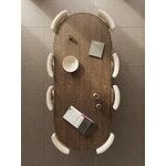 Dark brown dining table (Nolan) 240x104