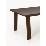 Tamsiai rudas valgomojo stalas (Ember) 220x100