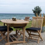 Solid Wood Extendable Dining Table Salamanca (House Nordic) 180-240x90
