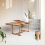 Solid Wood Extendable Dining Table Salamanca (House Nordic) 180-240x90