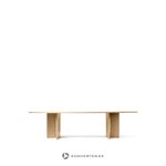 Light Veneered Dining Table Androgyne (Audo Copenhagen) 109x278