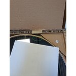 Apvalus sieninis veidrodis mediniu rėmeliu (avery) d=55 su kosmetiniais defektais