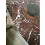 Round Marble Imitation Dining Table (Miley) 120x90