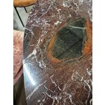 Round Marble Imitation Dining Table (Miley) 120x90