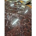 Round Marble Imitation Dining Table (Miley) 120x90
