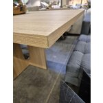 Light Veneered Dining Table Androgyne (Audo Copenhagen) 109x278