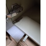 Серо-зеленый дизайнерский шкафчик из гальки (hkliving) с косметическими дефектами.