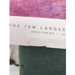 Seinapilt The Ten Largest No. 05 (Poster & Frame)