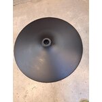Black Round Dining Table (Menorca) d=120