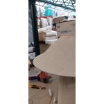 Light beige table lamp ilena (ww) with a cosmetic flaw
