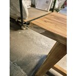 Solid wood bench (bench) 100cm with cosmetic defect