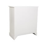 White small design cabinet (front) intact, in box