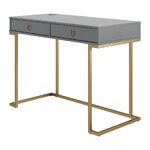 Grey-gold console table camila (notio living)