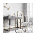 Grey-gold console table camila (notio living)