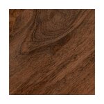 Dark brown round solid wood coffee table xavier (ixia)
