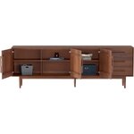 Mango wood cabinet (paul) with cosmetic flaws