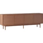 Mango wood cabinet (paul) with cosmetic flaws