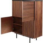 Brown design cabinet nuance (zago) with a cosmetic flaw
