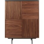Brown design cabinet nuance (zago) with a cosmetic flaw
